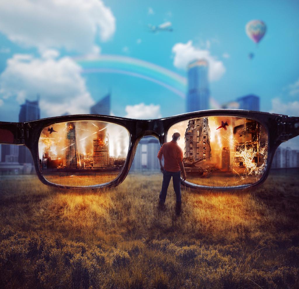 A person looking to the events prophesied to come upon the world, at the end of time.
